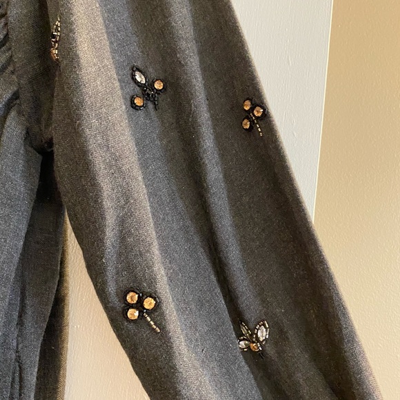 Zara Beaded Embellished Dress / Tunic - Picture 3 of 7